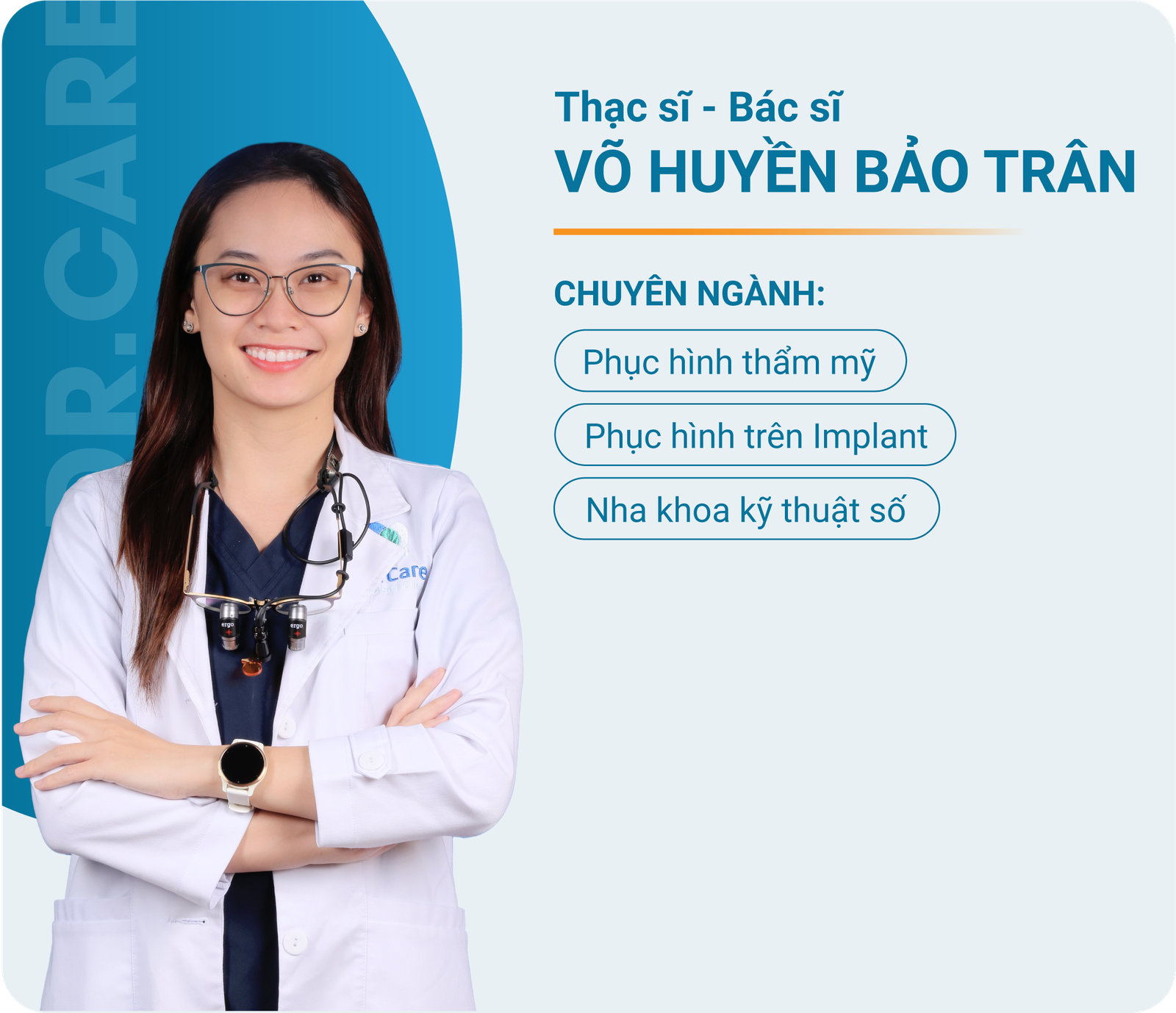 Thạc sĩ - Bác sĩ Võ Huyền Bảo Trân