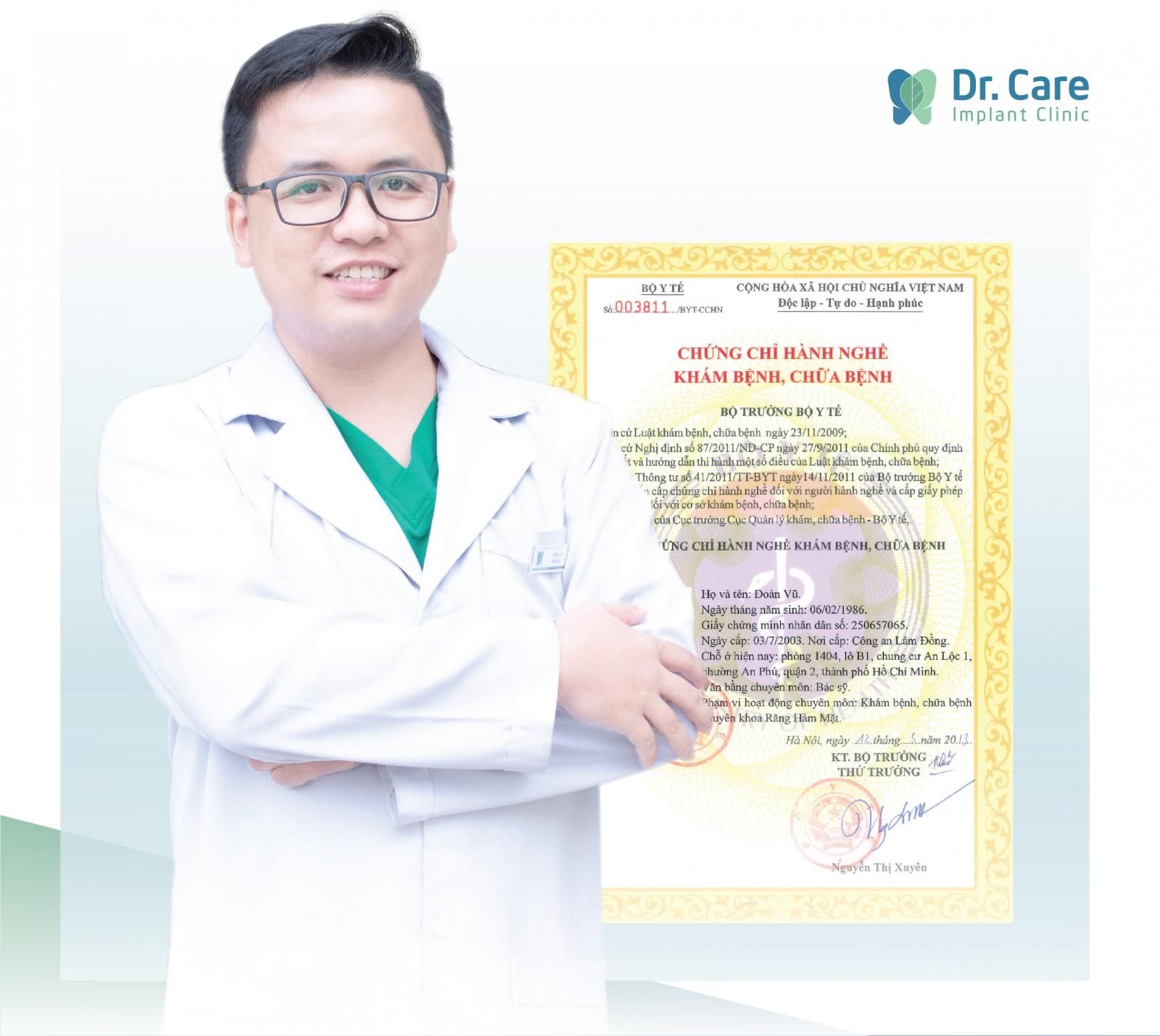 Đội ngũ bác sĩ Dr. Care giỏi tay nghề