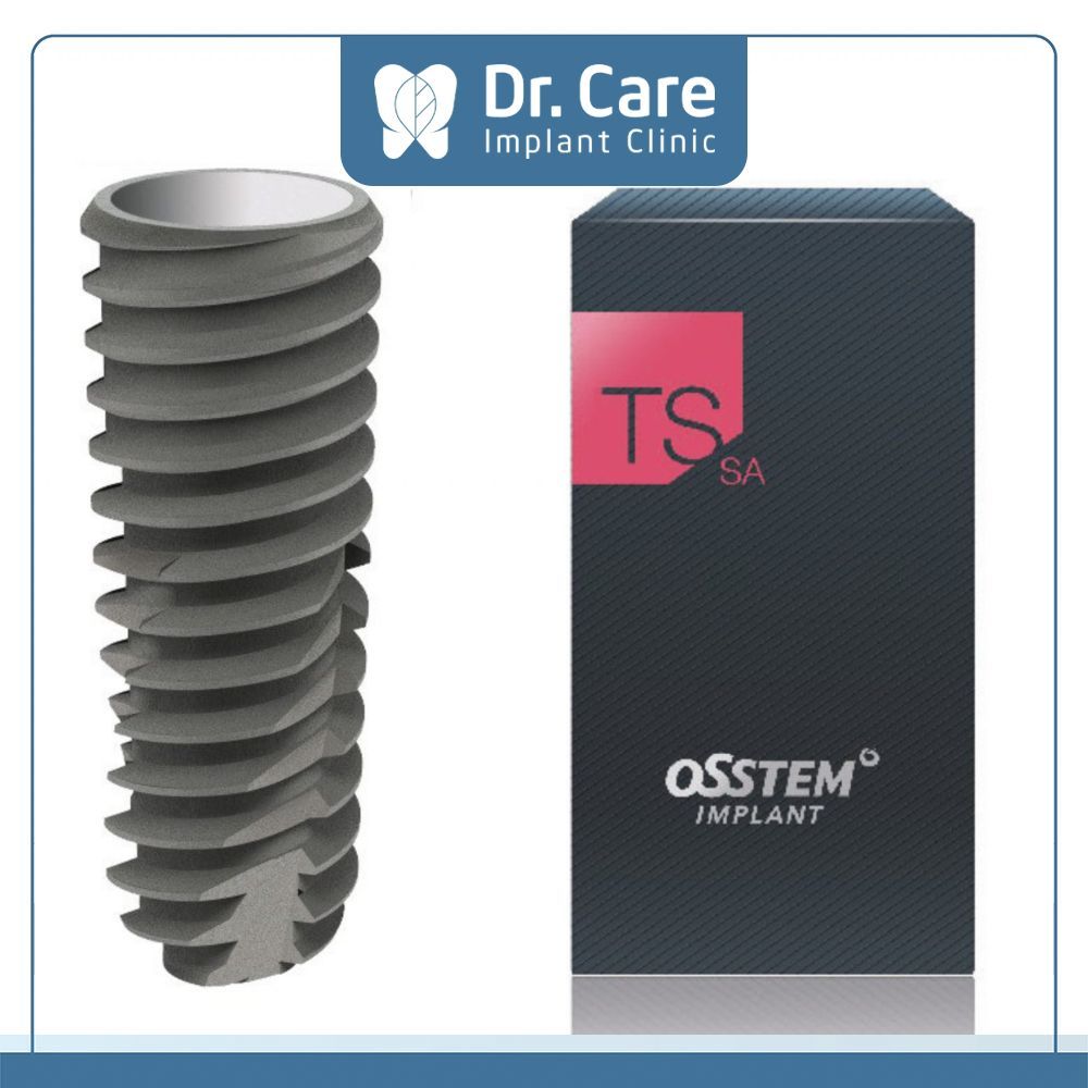 Tại Dr. Care, hơn 70% khách hàng sử dụng dòng trụ Osstem bởi sự tiết kiệm và chất lượng an toàn với các tình trạng xương tốt