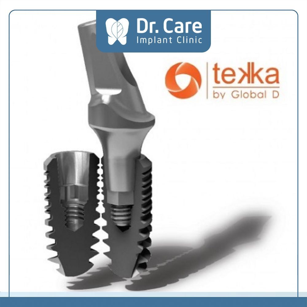 Trụ Implant Tekka là dòng trụ số 1 của Pháp, được sản xuất bởi tập đoàn Global D 