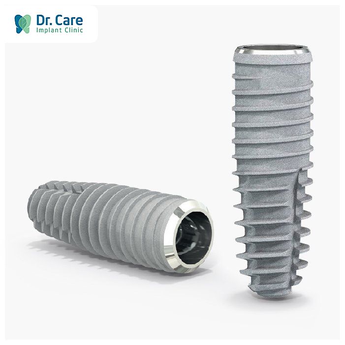 Cấu tạo trụ Implant SIC