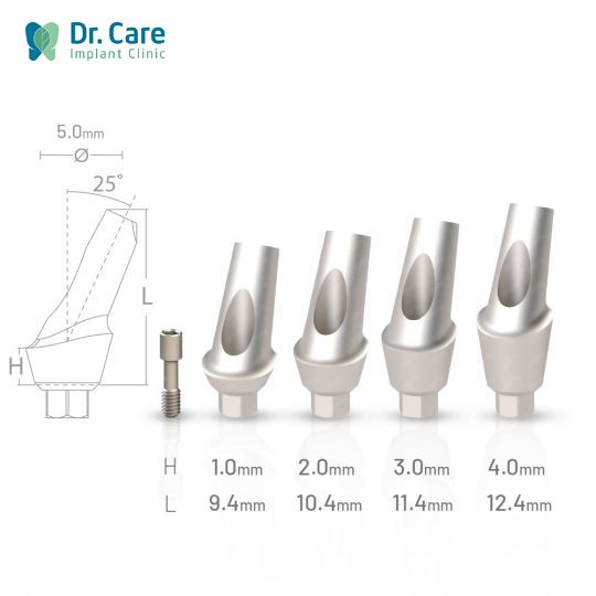 Customized Abutment được phát triển dựa trên Abutment truyền thống