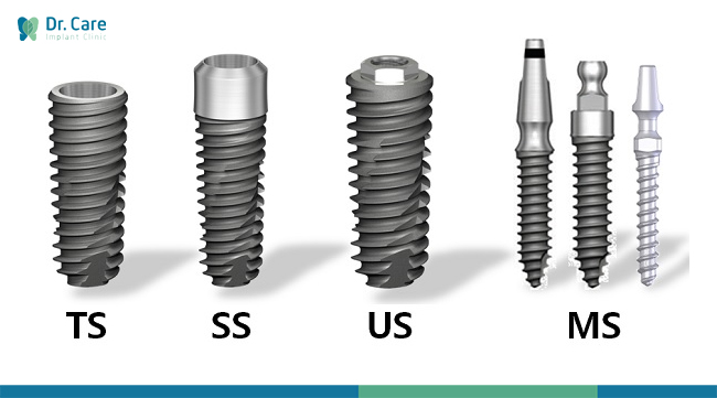 Trụ Implant Hàn Quốc làm từ Titanium 100%