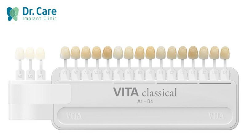 Bảng màu răng sứ Zirconia Vita Classic