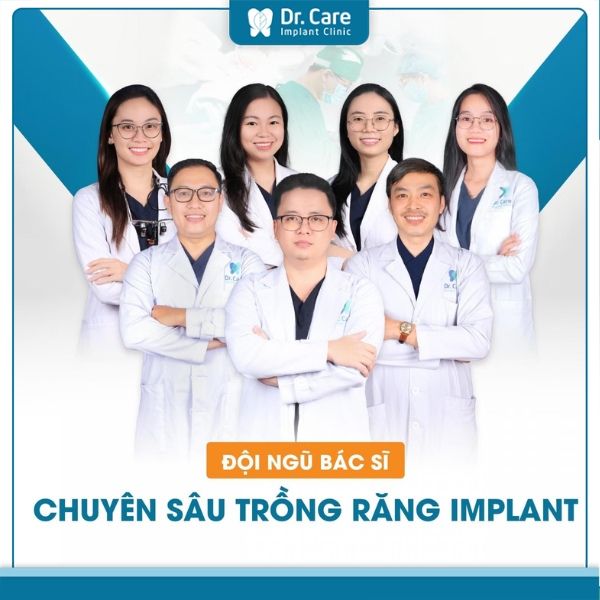 Đội ngũ Bác sĩ trồng răng Implant tay nghề cao, giàu kinh nghiệm lâm sàng