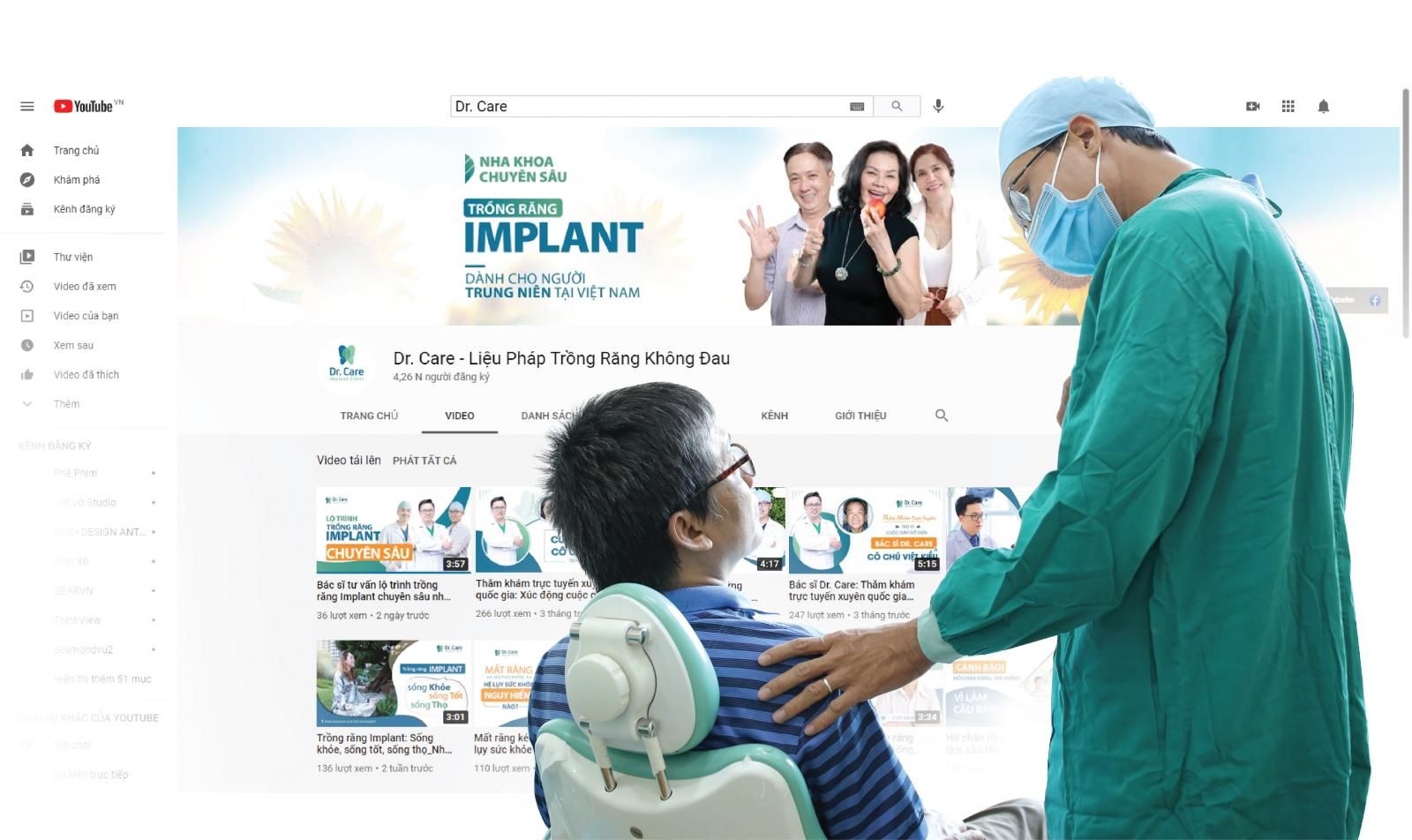 Bảo hành Dr. Care - Implant