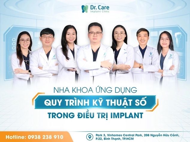 Dr. Care Implant Clinic - Nha khoa chuyên sâu trồng răng Implant dành cho người Trung Niên