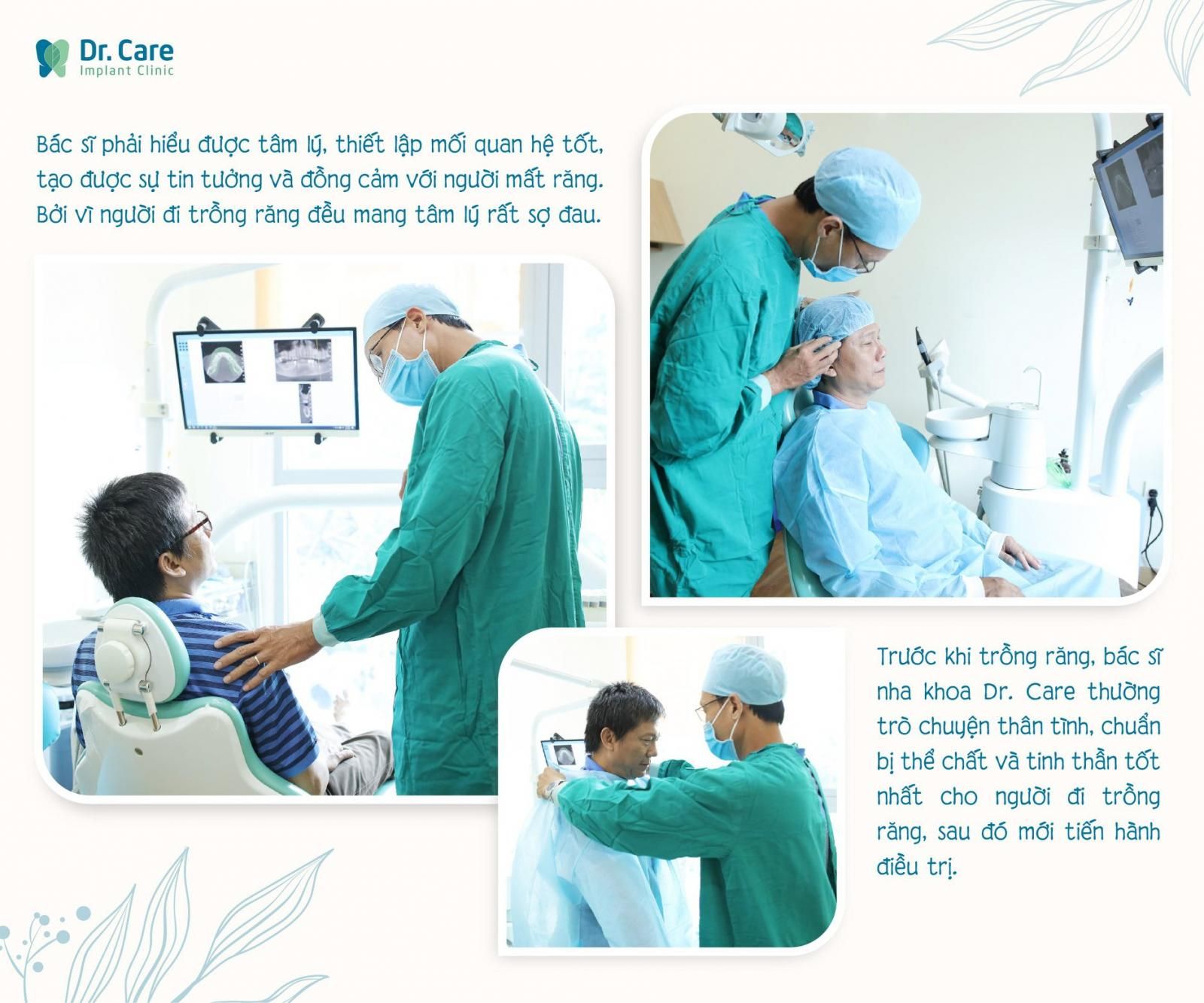 Quy trình trồng răng Implant tại nha khoa Dr. Care