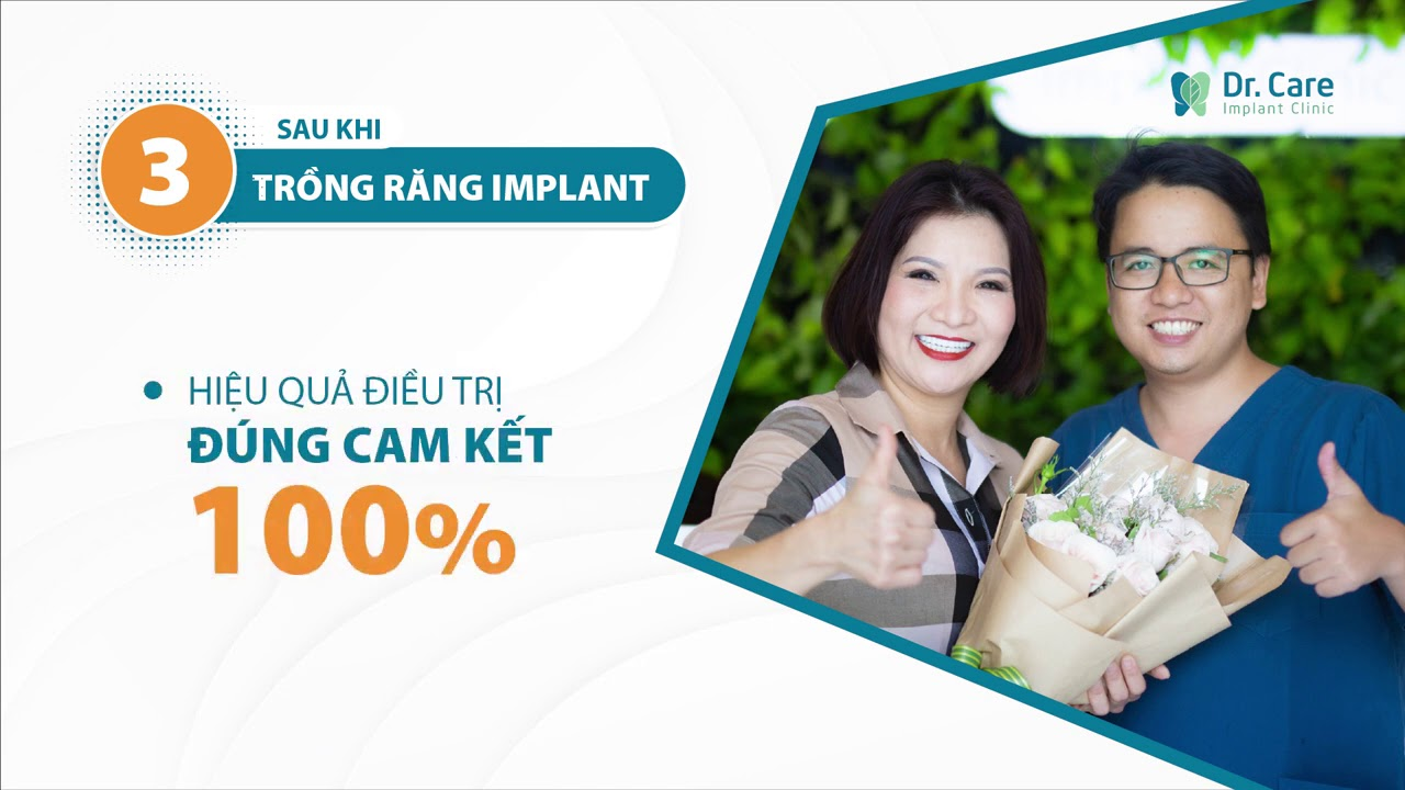 Thời điểm thích hợp cấy ghép Implant nước