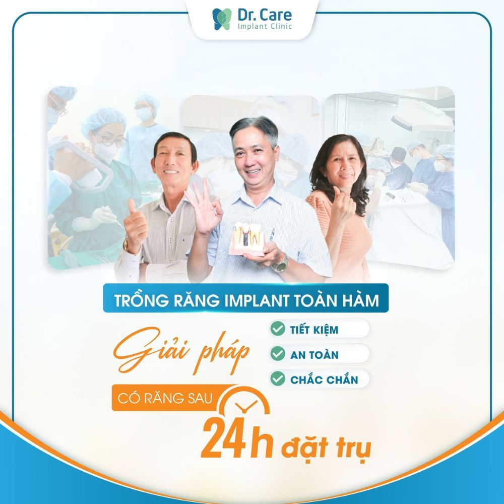 Dr. Care - Implant: Nha khoa chuyên sâu trồng răng Implant cho người trung niên