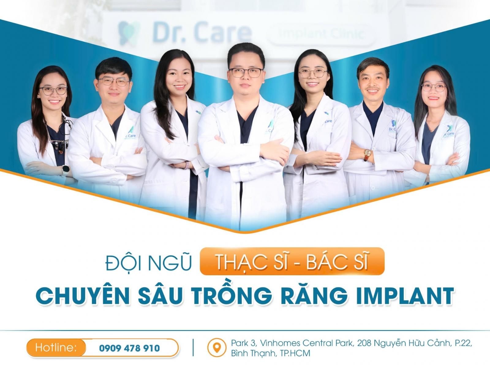 Dr. Care - Implant Clinic: Nha khoa chuyên sâu trồng răng Implant không đau