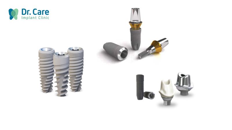 đặc điểm chung của các trụ Implant Mỹ