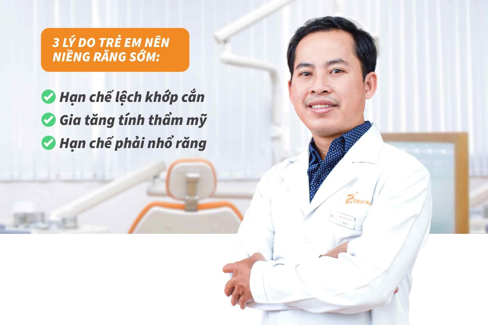 3 lý do trẻ nên niềng răng sớm