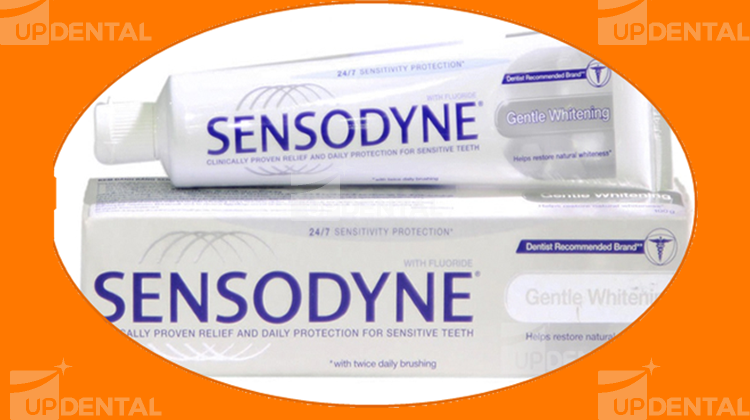 kem danh rang sensodyne lam trang rang khi nieng