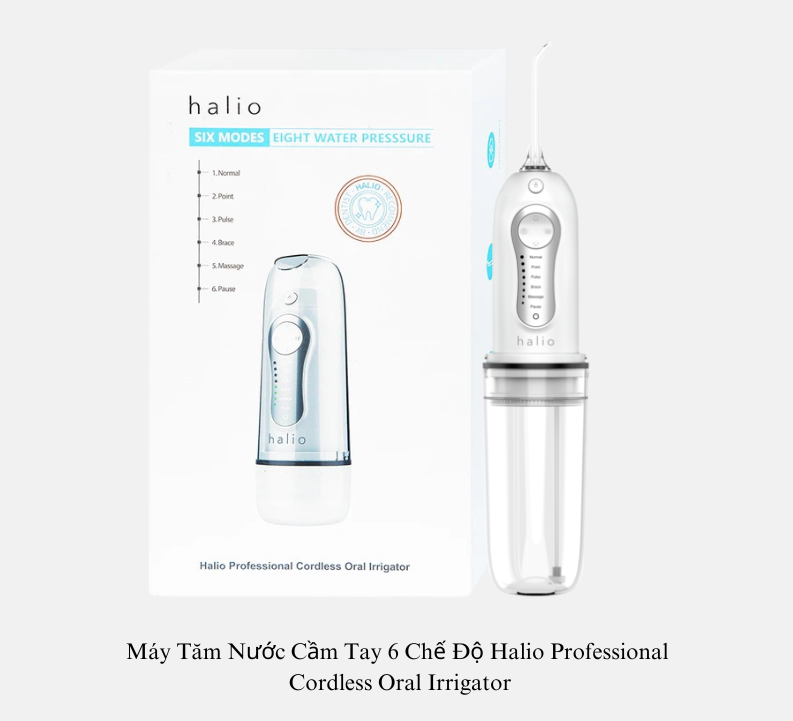 Máy tăm nước Halio Professional Cordless Oral Irrigator