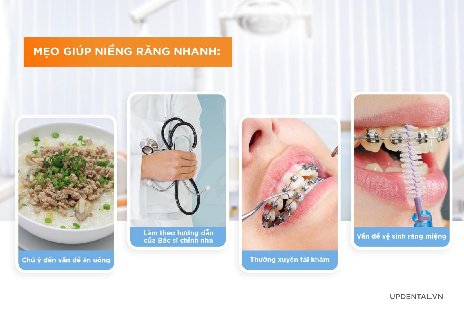 mẹo rút ngắn thời gian niềng răng nhanh