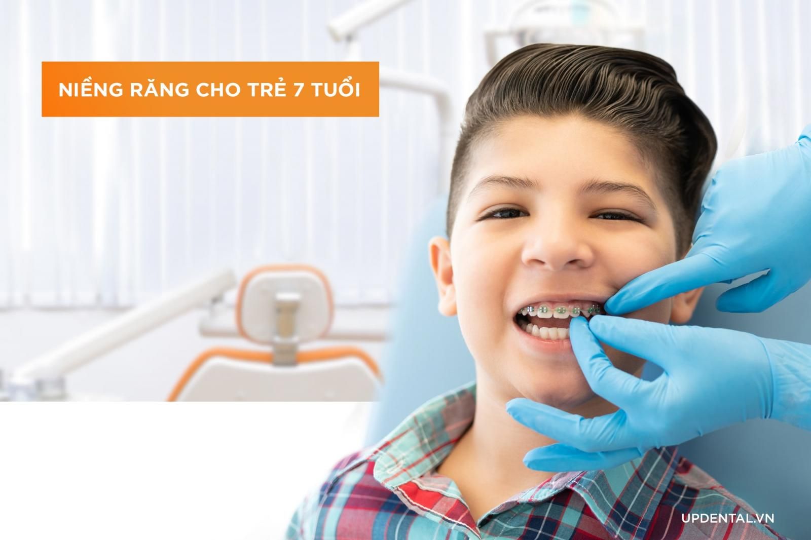 niềng răng cho trẻ 7 tuổi có nên niềng không