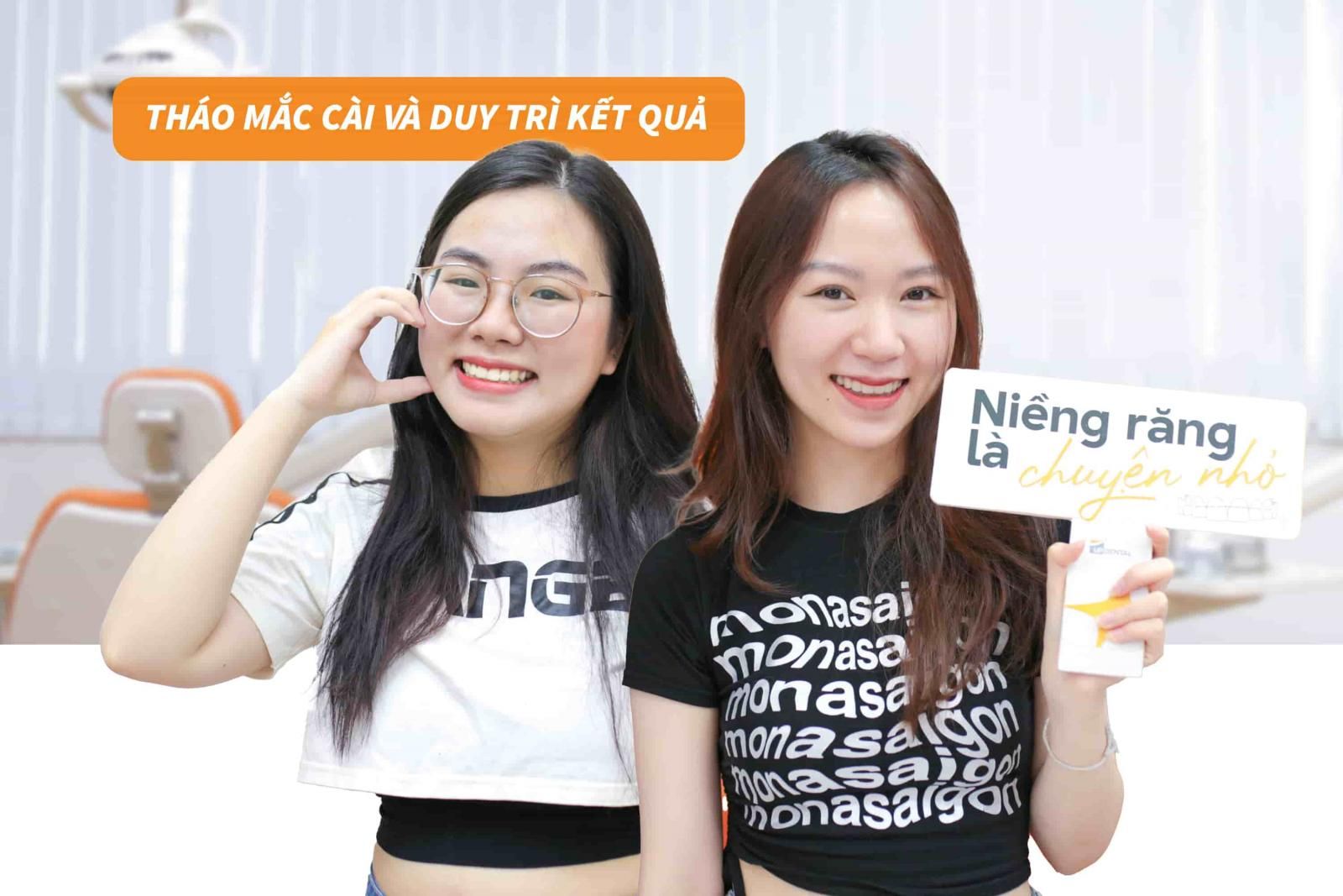 Tháo mắc cài và duy trì kết quả