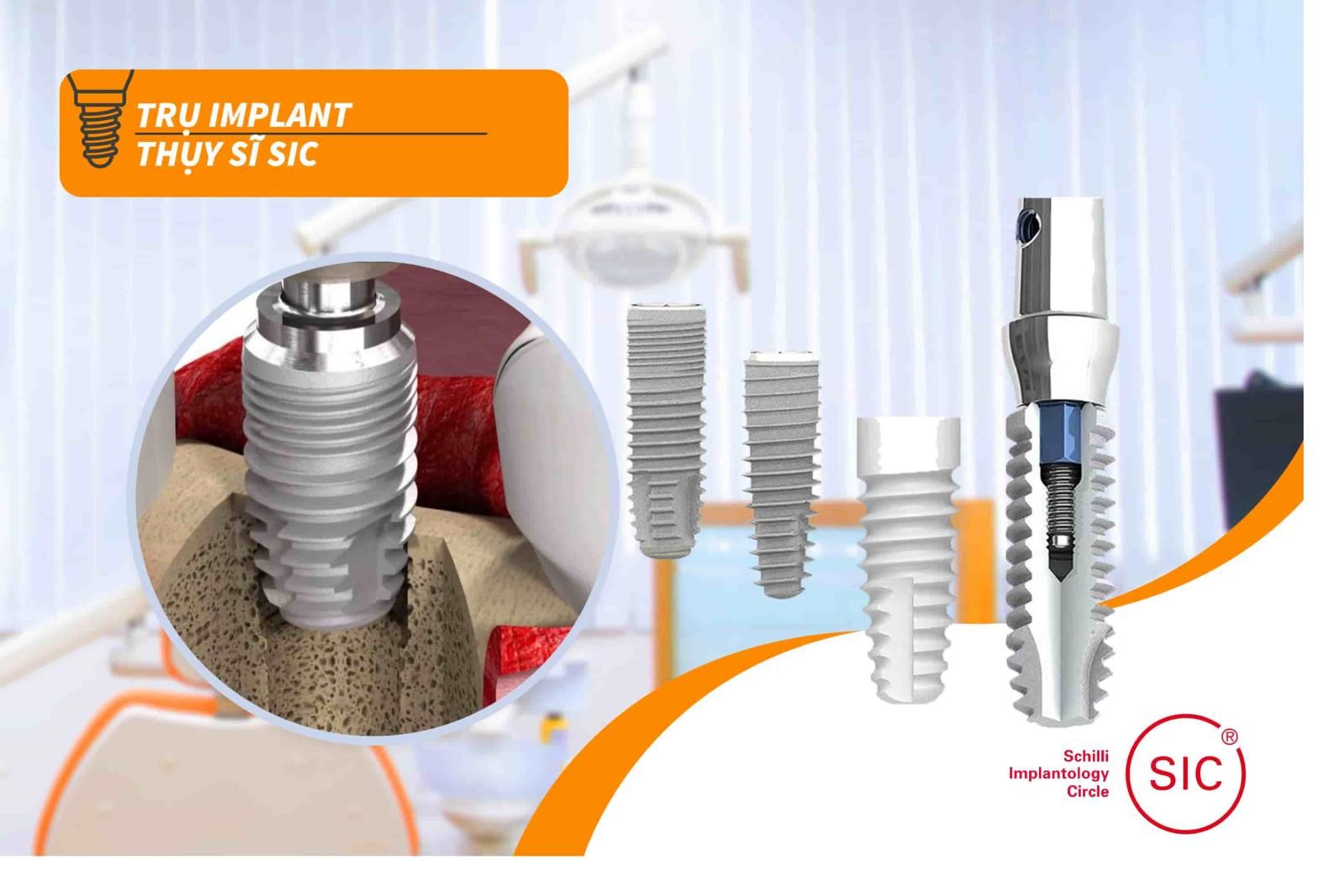 Trụ Implant Thụy Sĩ SIC