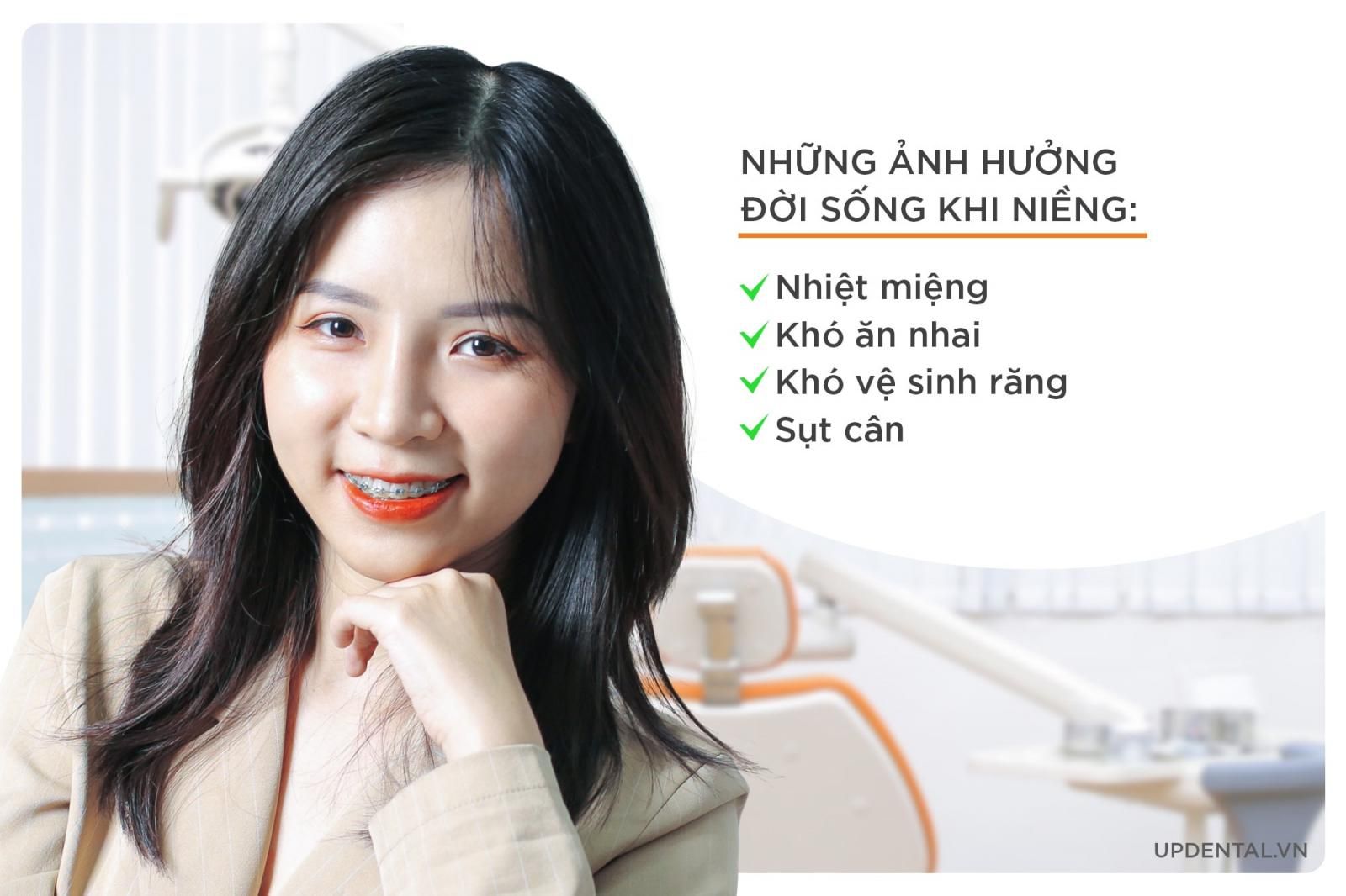 ảnh hưởng đời sống khi niềng