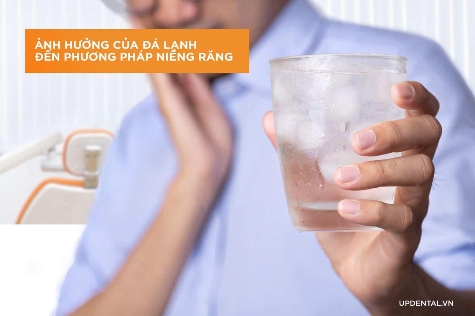 Ảnh hưởng đá lạnh đến niềng răng