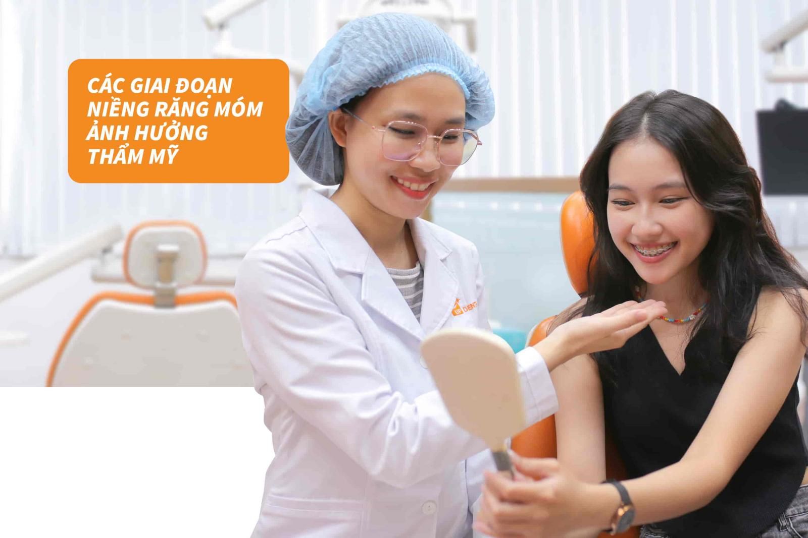 Các giai đoạn niềng răng móm ảnh hưởng thẩm mỹ