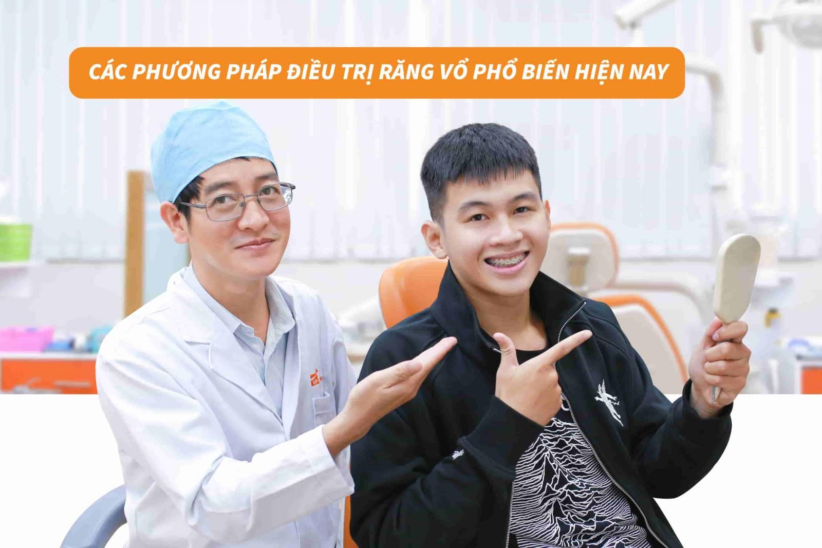 Các phương pháp niềng răng vổ hiện nay