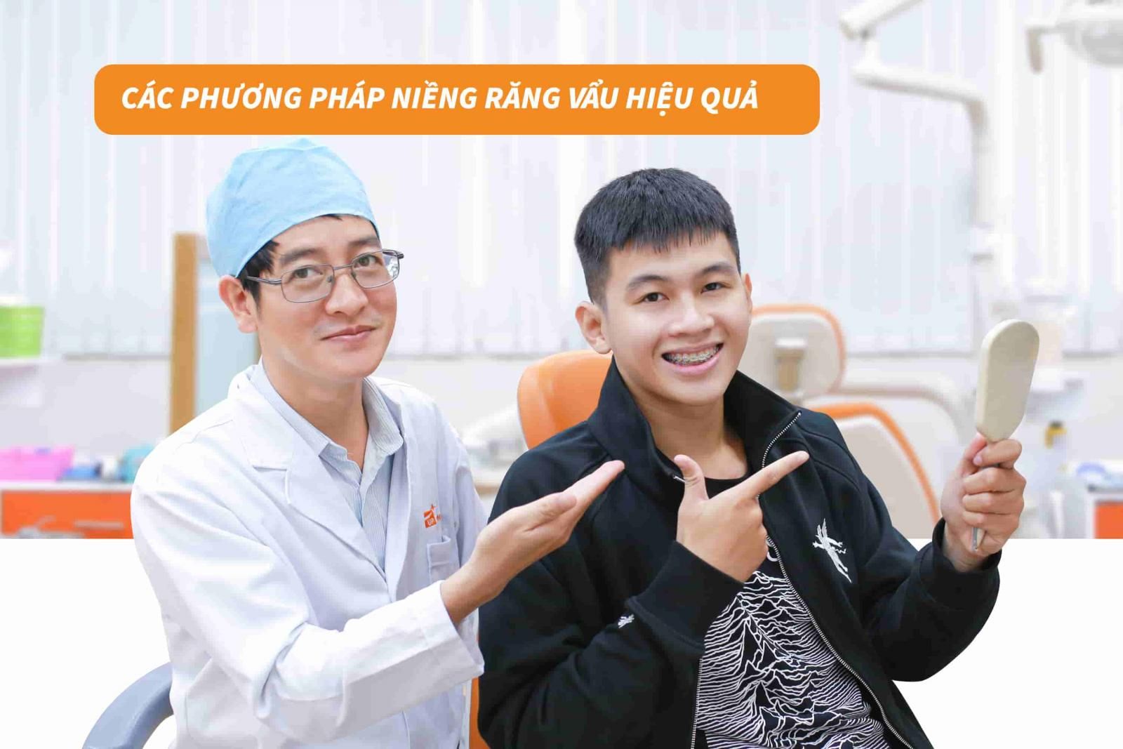 Các phương pháp niềng răng vẩu hiệu quả