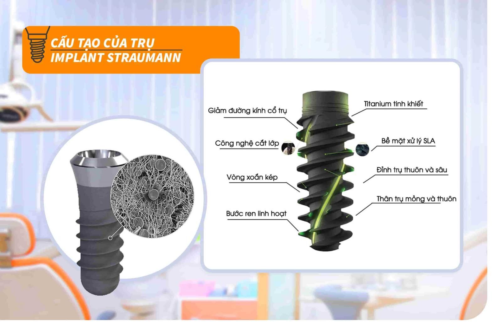 Trụ Implant Straumann 