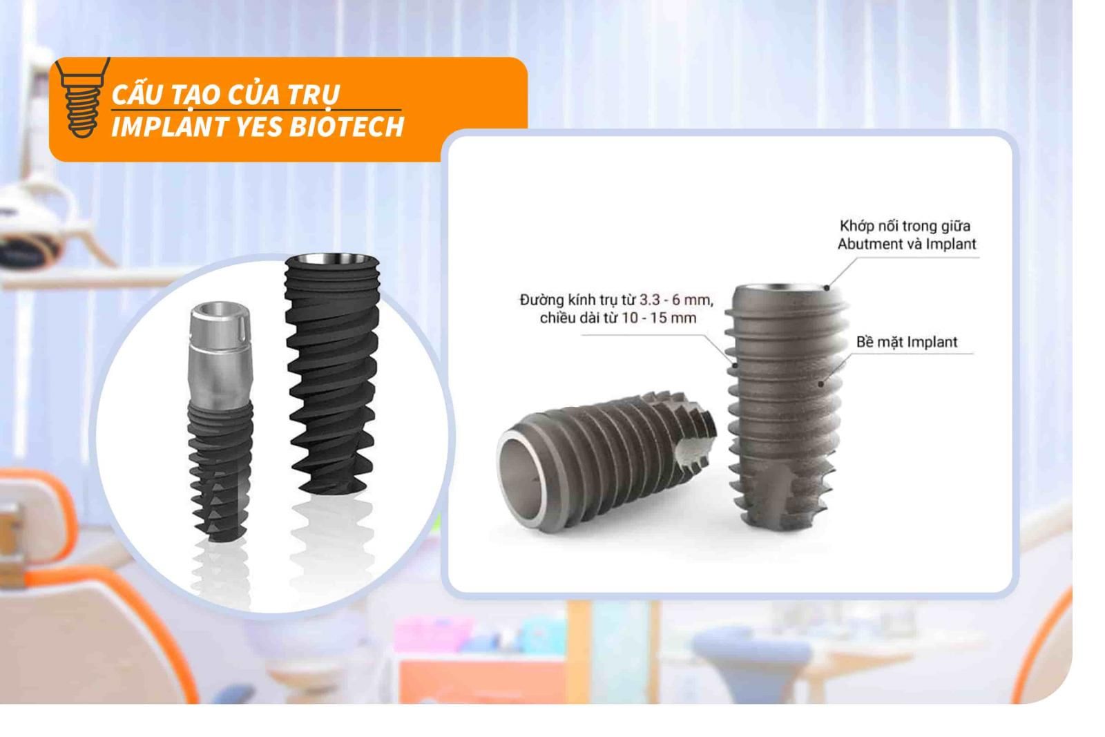  Trụ Implant Yes Biotech