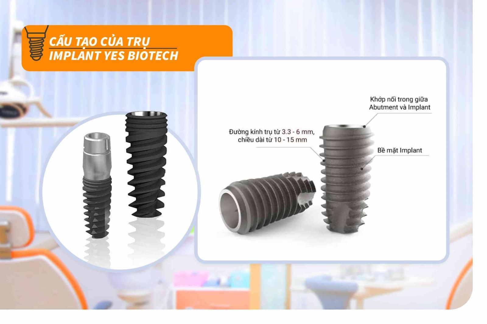 Trụ Implant Yes Biotech