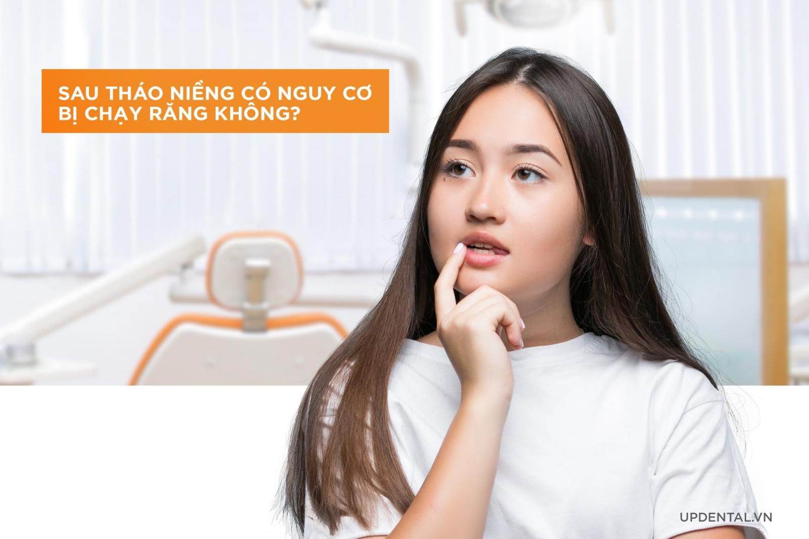 sau tháo niềng có nguy cơ bị chạy răng không