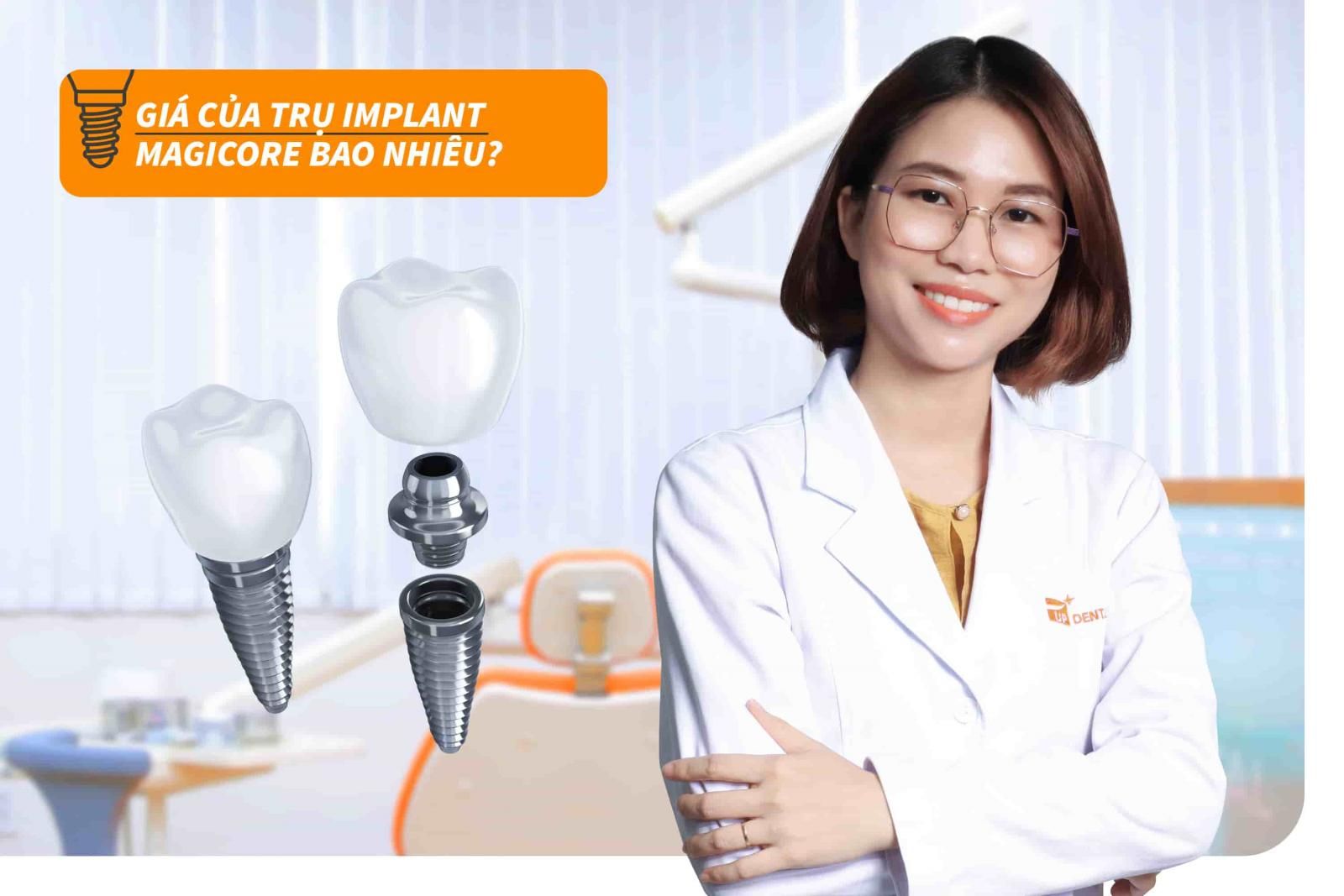 Giá của trụ Implant Magicore hiện nay