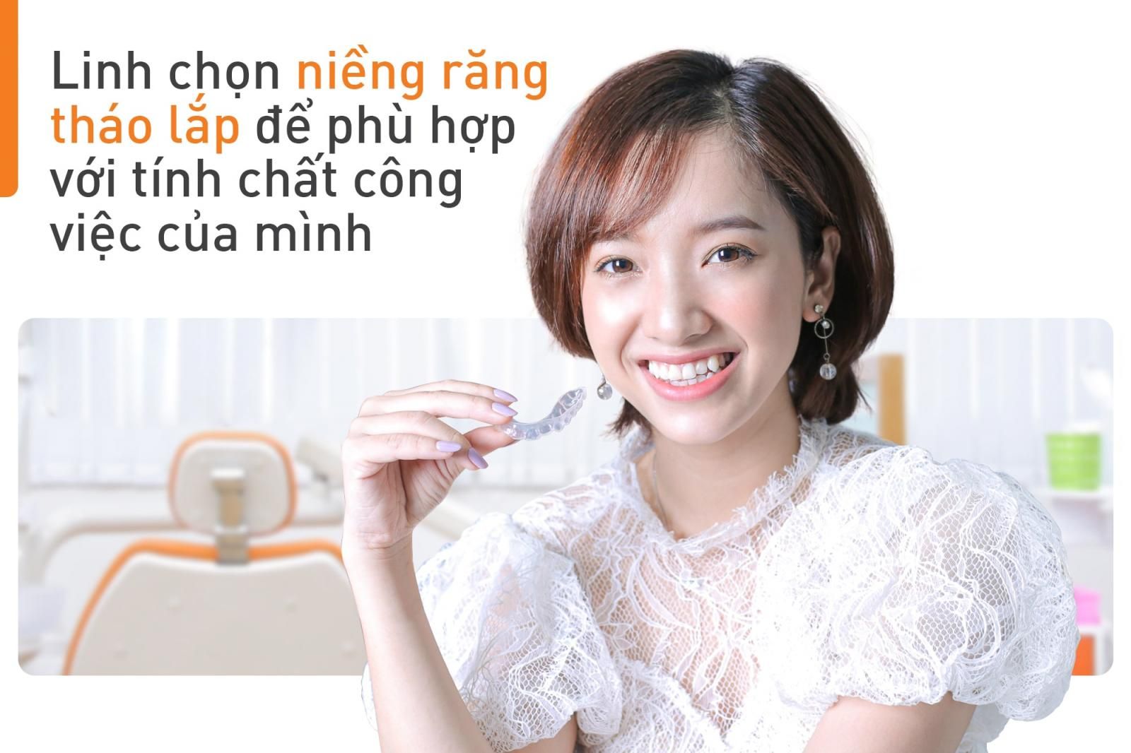 review niềng răng tháo lắp