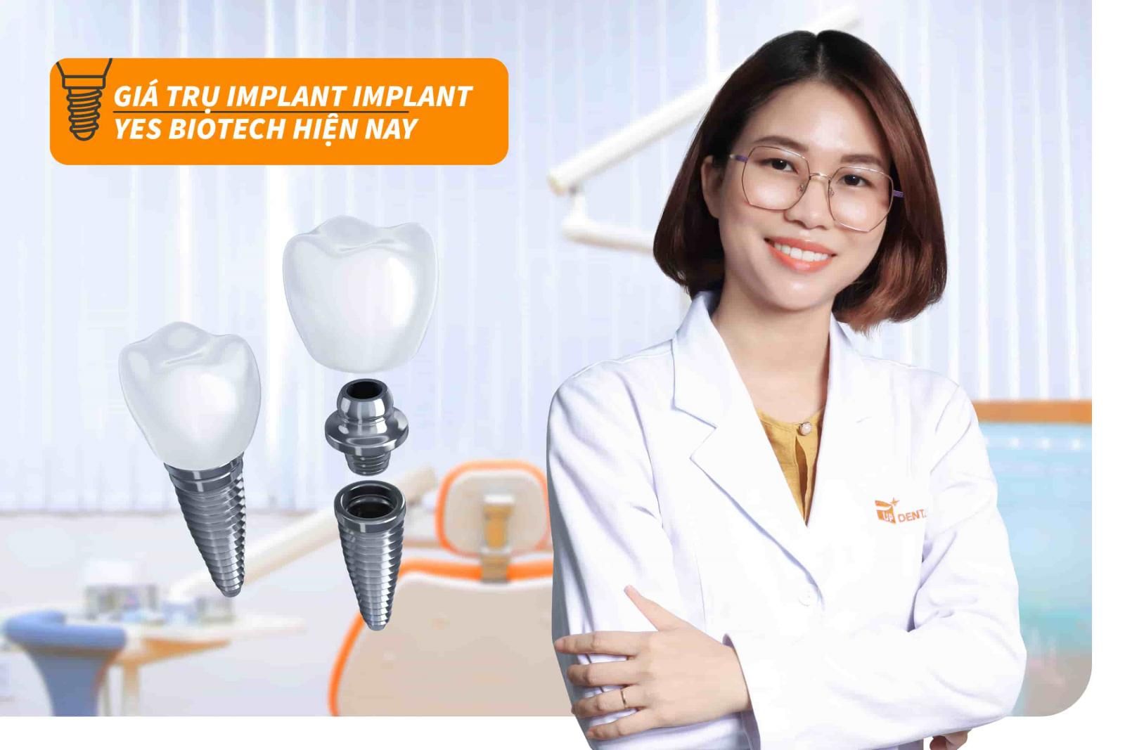 Giá trụ Implant Yes Biotech hiện nay