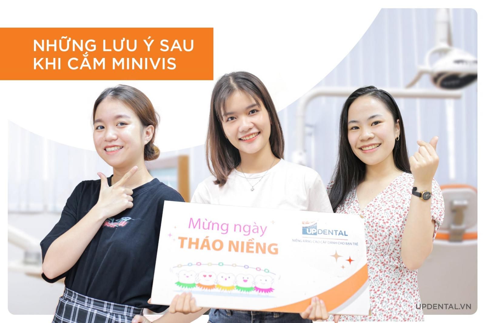 những lưu ý sau khi cắm minivis