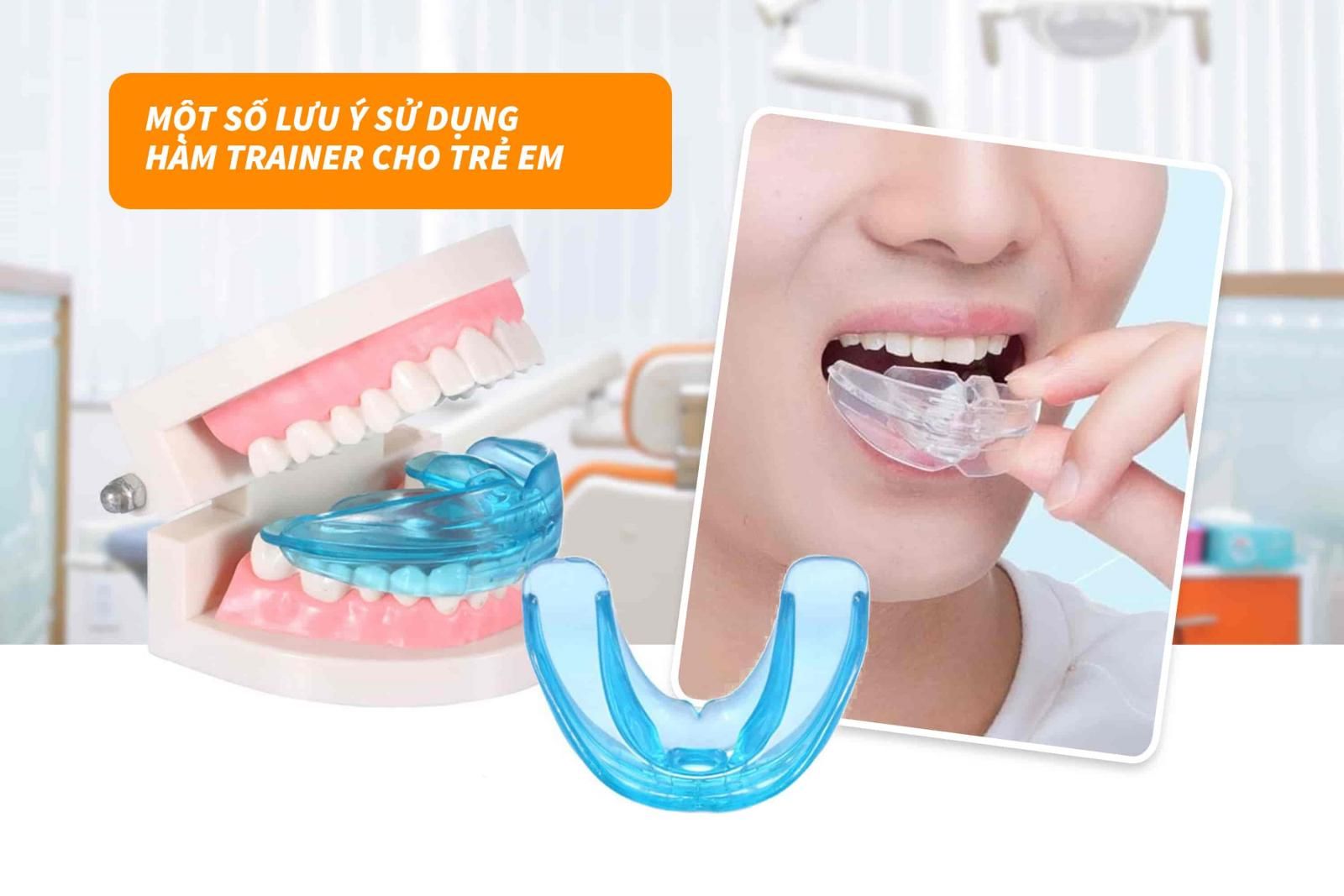 Một số lưu ý sử dụng hàm trainer cho trẻ em