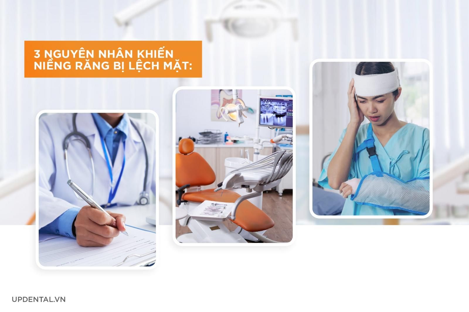 3 nguyên nhân khiến niềng răng bị lệch mặt