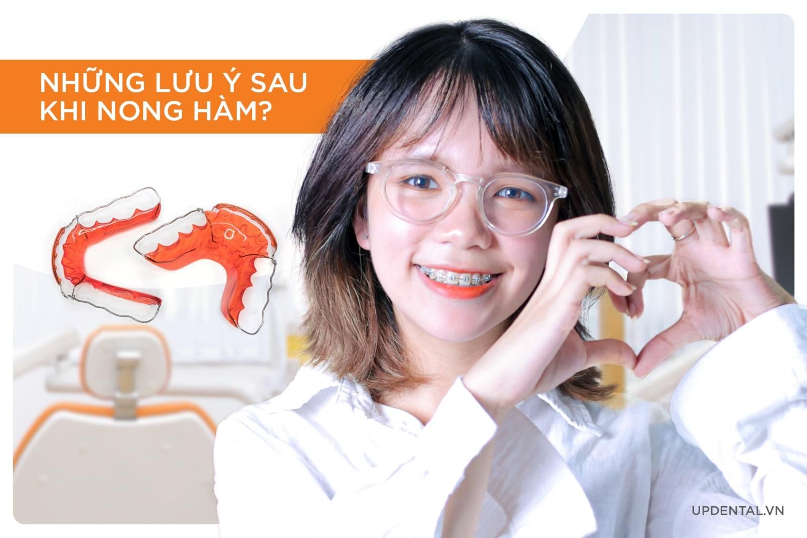 Những lưu ý sau khi nong hàm