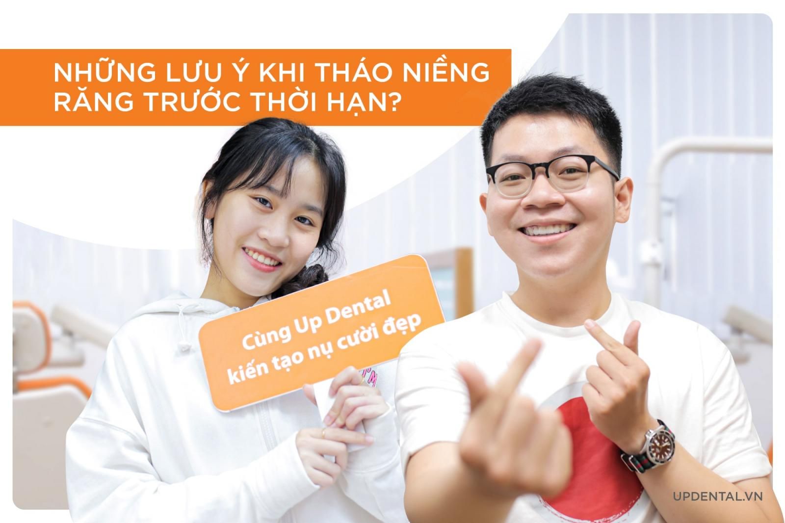 những lưu ý khi tháo niềng trước thời hạn 