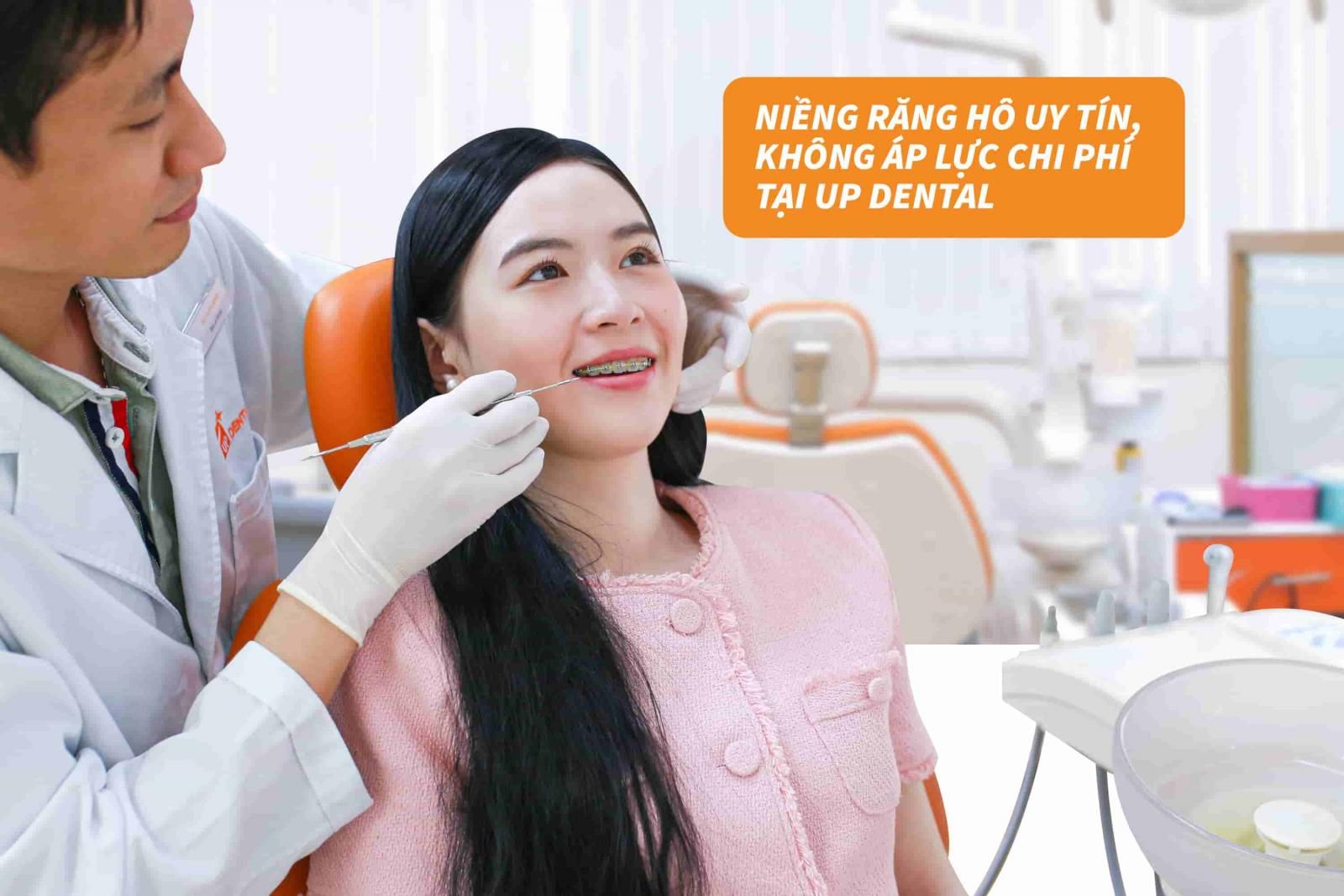 Niềng răng hô uy tín, không áp lực chi phí tại Up Dental