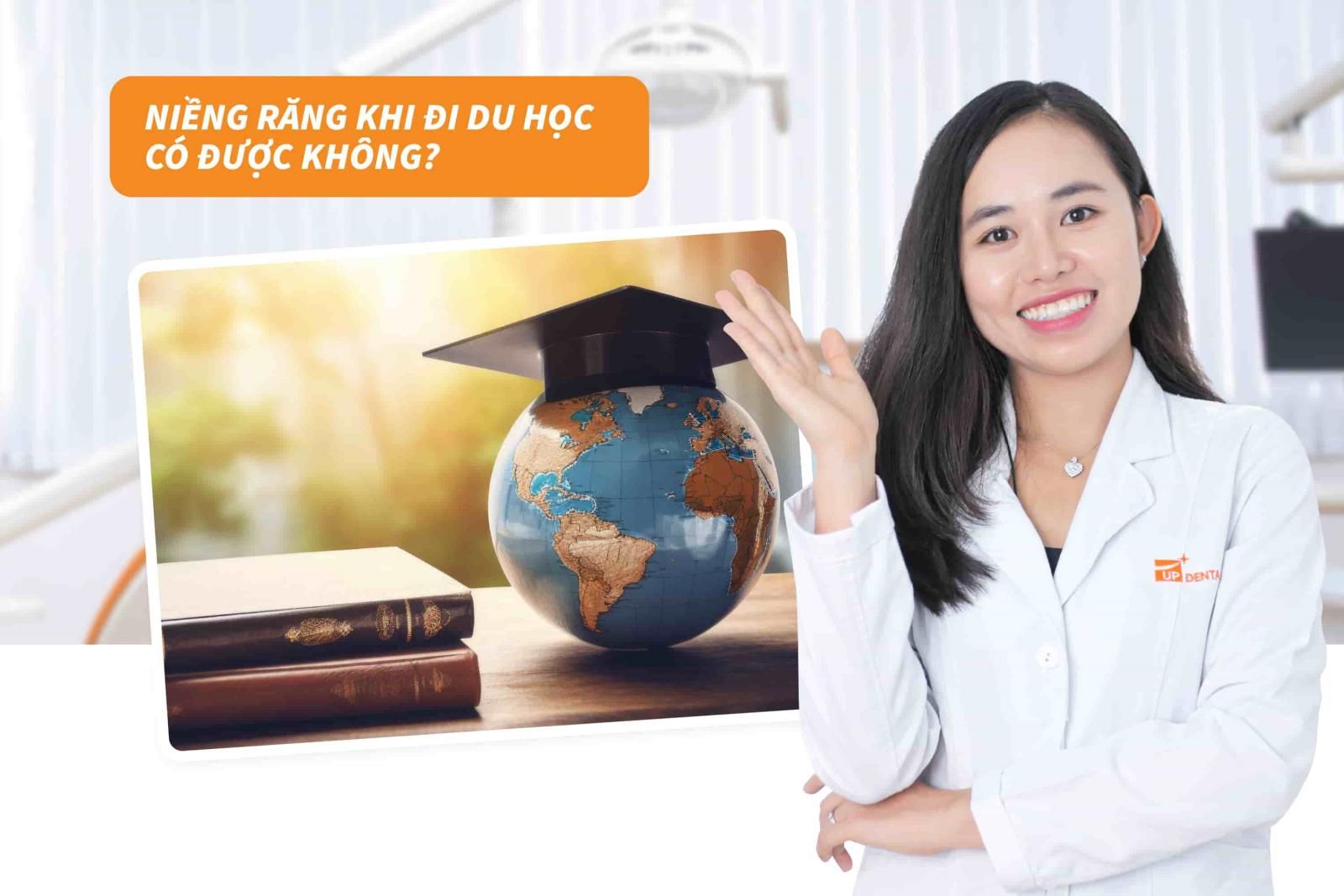 Niềng răng khi đi du học có được không?