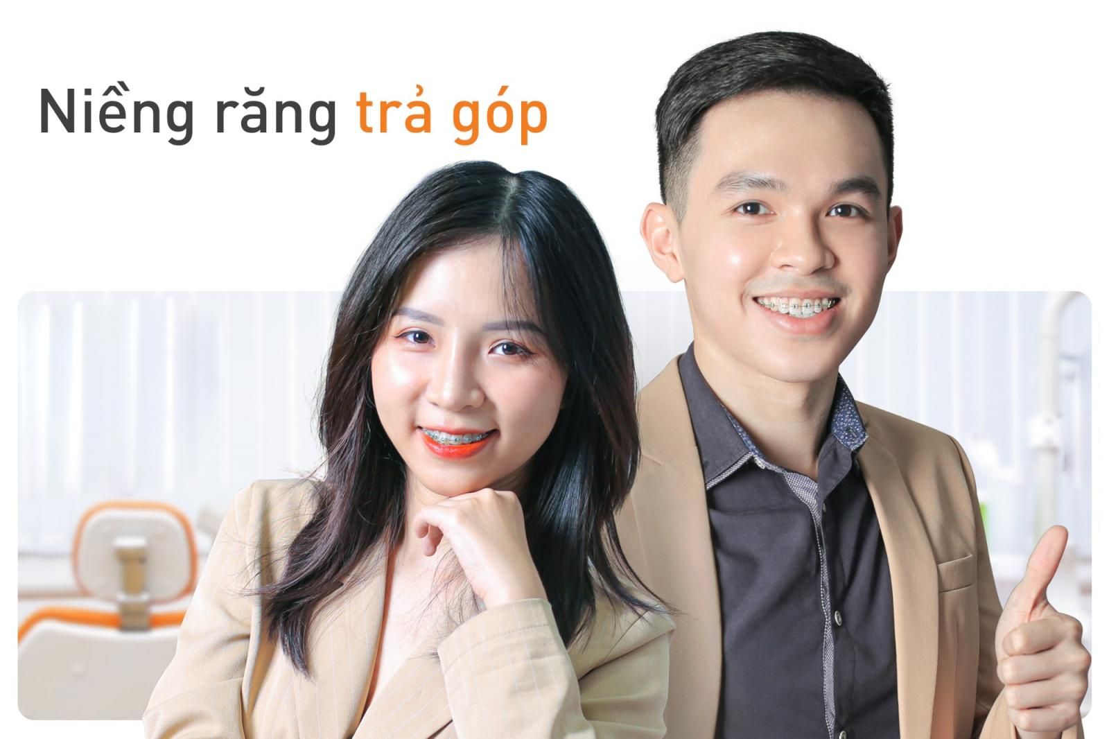 niềng răng trả góp tại nha khoa Up Dental