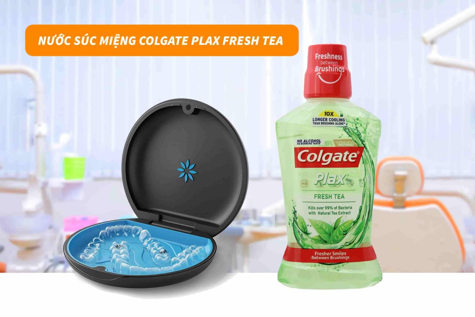 Nước súc miệng Colgate Plax Fresh Tea