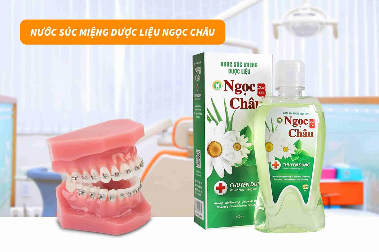 Nước súc miệng dược liệu Ngọc Châu