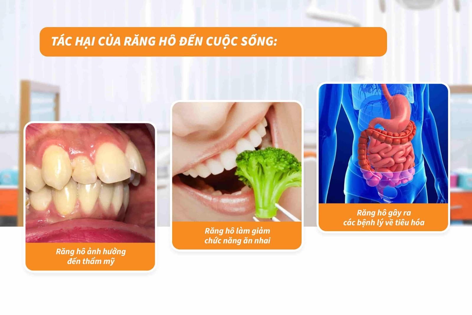 Tác hại của răng hô đến cuộc sống