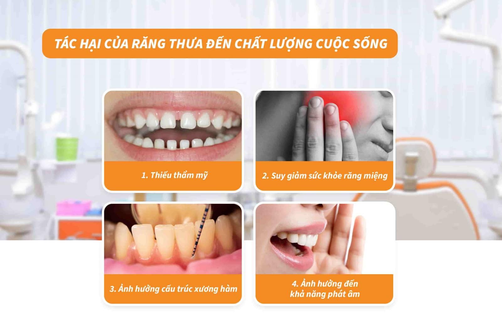 Tác hại của răng thưa đến cuộc sống của bạn 