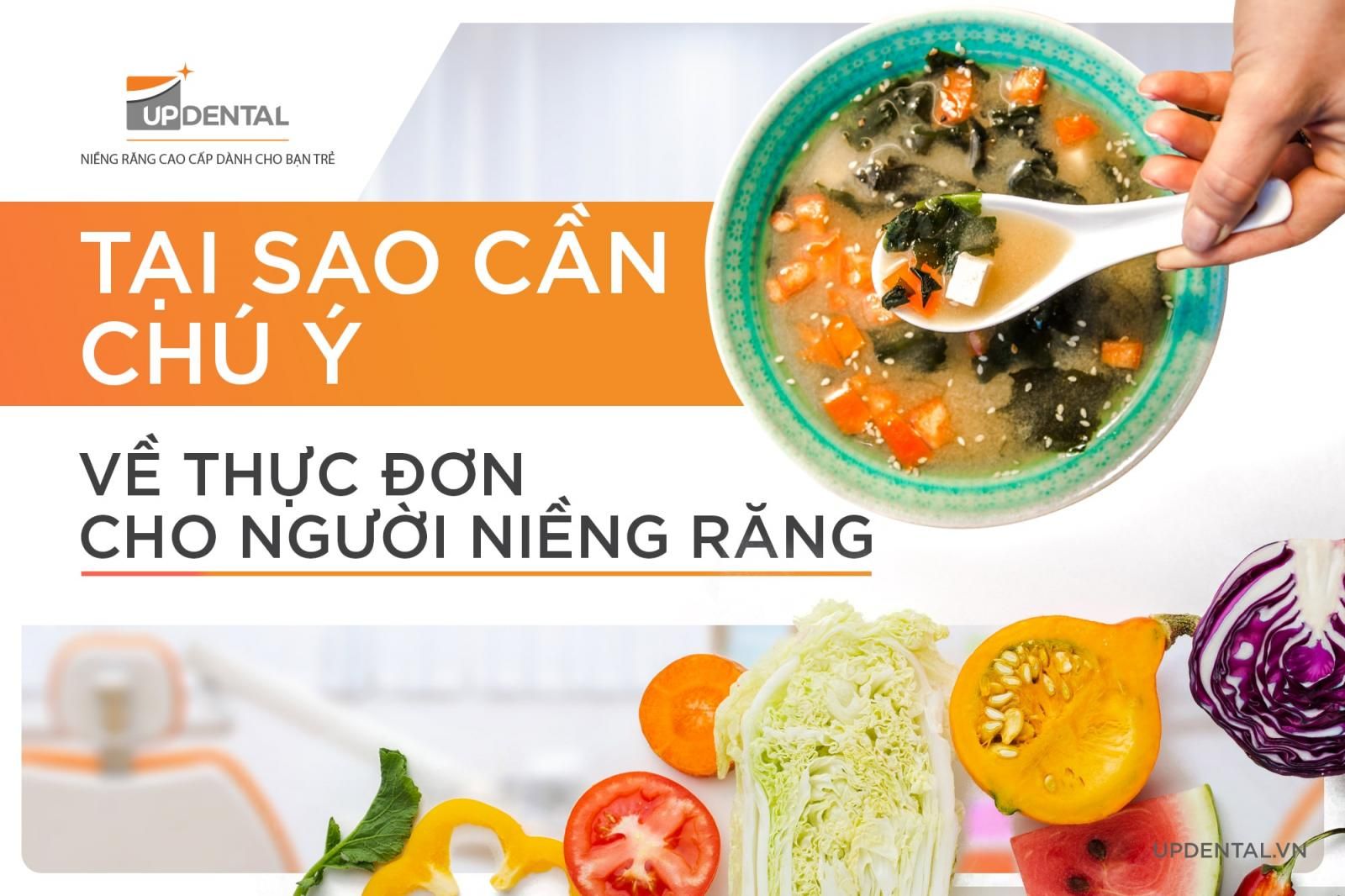 Tại sao cần chú ý ăn uống khi niềng răng