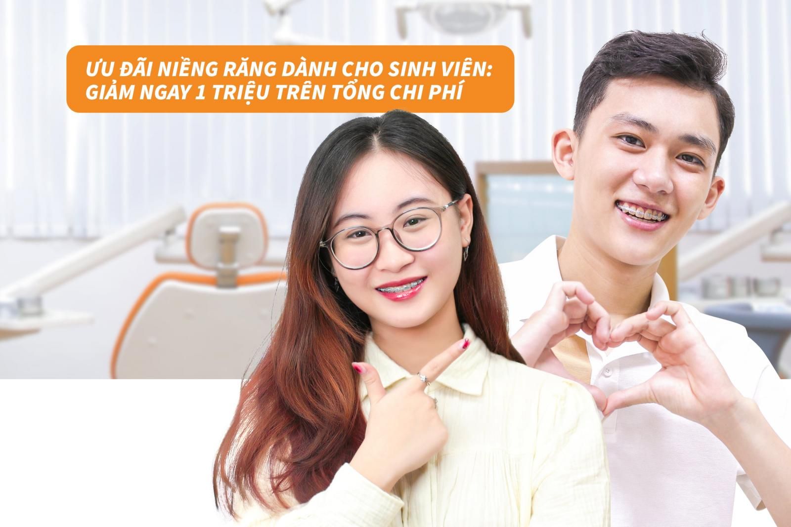 Ưu đãi niềng răng dành cho sinh viên 